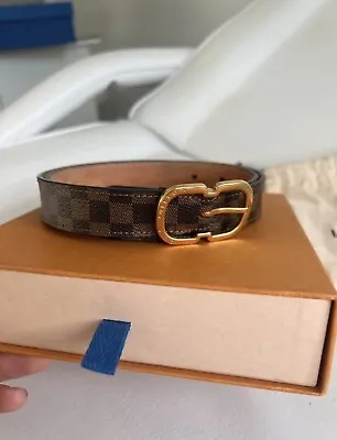 Louis Vuitton M9744 Damier Canvas Belt 75cm • £250