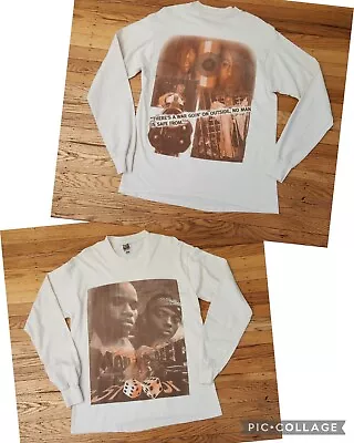 Vintage 90's Mobb Deep  Survival Of The Fittest  Longsleeve Rap Tee T-shirt Sz L • $649.99