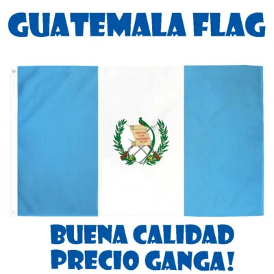 $4.75 • Buy 3x5 Foot Guatemala Flag - Guatemalan Country Flags House Banner Polyester