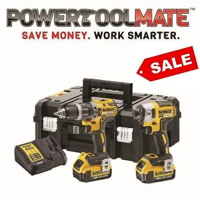 £244.99 • Buy Dewalt DCK266M2T Combi Drill And Impact Driver Kit With 2 X 4.0Ah Brushless