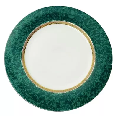 Retroneu MALACHITE 488 Imperial Collection Green Gold Dinner Plate • $15.19