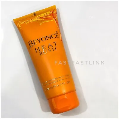 BEYONCE  HEAT RUSH  2 PIECES 200ml GOLD SHIMMERING BODY CREAM FOR WOMENS..NEW • $69.99