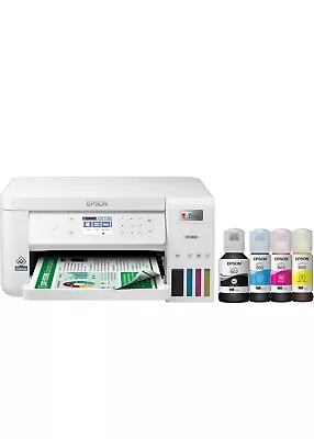 Epson EcoTank ET-3830 Color Inkjet All-In-One Printer - White • $360