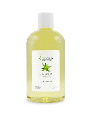 Aloe Vera Oil Carrier Cold Pressed Premium Natural 100% Pure 4-64 Oz • $61.41