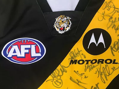 $399.20 • Buy ,RICHMOND Signed Jumper AFL 2004 Home Concept Sports Motorola TAC Size Medium/18