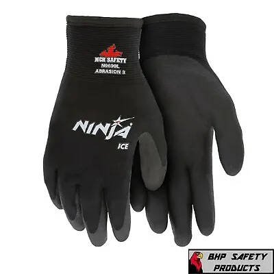 Mcr Memphis Ninja Ice Insulated Cold Winter Weather Safety Work Gloves 1/pair • $11.25