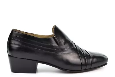 Montecatini Mens Cuban Heel Shoes Cuban Heel Leather Shoes (Small Fit Buy 1 Up) • £44.38