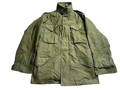 Vietnam VTG USGI 1975 M-65 Cold Weather Field Jacket Small Regular Coat OG107 • $57.59