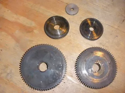 5 Industrial Steampunk Gears • $24.99