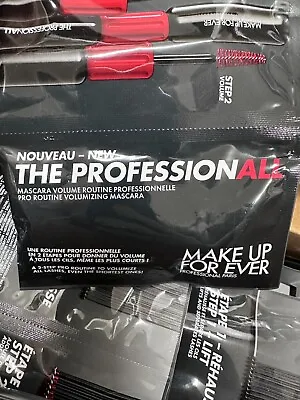 Make Up For Ever The Professional 2-step Mascara Volume Routine Travel Size New • $14.99