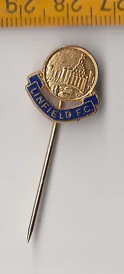 Vintage Enamel Linfield FC Football Club Pin Badge Northern Ireland Reeves • £4.74