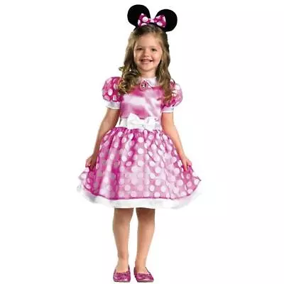 Classic Minnie Mouse Costume - Pink  2T • $38.39