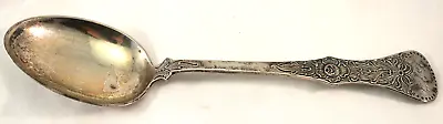 Silver Spoon From Norway BR. Lohne 830S MAGNUS AASE Flat Rose Pattern 43.3 Grams • $48