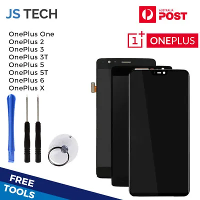 NEW Replacement For OnePlus One 2 3 3T 5 5T 6 X LCD Digitizer With Free Tool Kit • $89.99