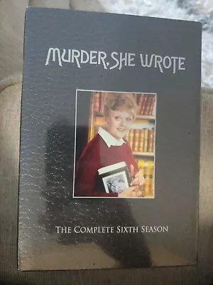 Murder She Wrote - The Complete Sixth Season (DVD 2007 5-Disc Set) • $11.99