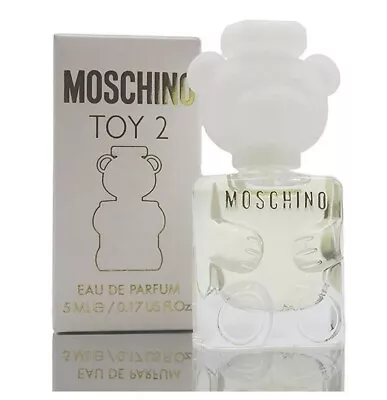 MOSCHINO TOY 2 For Women Mini Perfume 0.17 Oz 5 Ml Eau De Parfum Splash NEW • $9.95