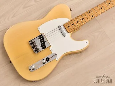 1955 Fender Telecaster Vintage Guitar Blonde (Riggio Finish) W/ Tweed Case • $17999.99