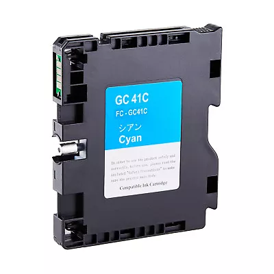 £13.99 • Buy Sublimation GC41 Cyan Ink Cartridge For Ricoh SG2010 2100 3110 3100SF 7100