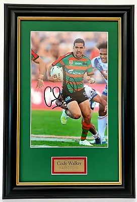 $69.99 • Buy Cody Walker  Rabbitohs Superstar Action Photo Signed And Framed