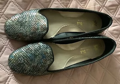 Ladies Van Dal Shoes Size 6 Worn Twice Snake Skin Effect. • £7.50