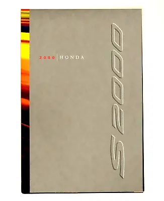 2000 Honda 2000S Sales Brochure Convertible Car Poster Details Photos Vintage • $14.99