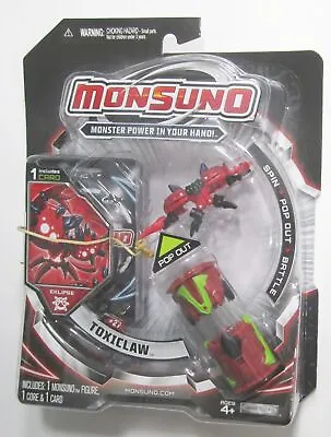 Monsuno TOXICLAW Action Figure Starter Booster Pack Core Set #27 Cards NEW 2012 • $14.90