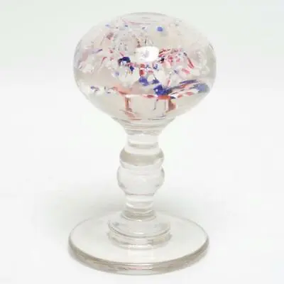 Millville Art Glass Umbrella Pedestal Paperweight Antique • $150