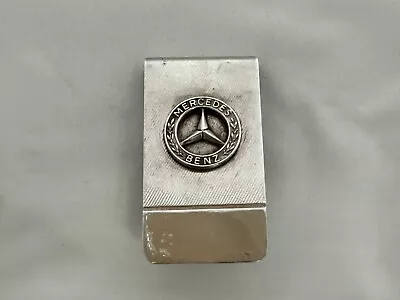 Vintage 1986 Schcoth Sterling Silver Mercedes Benz  Hand Made Money Clip • $450