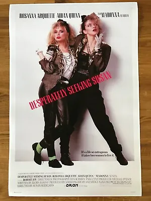 £3.99 • Buy Madonna Movie Poster Desperately Seeking Susan 430mm X 640mm Bit Bigger Than A2