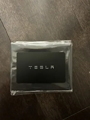 NEW! Original Tesla Model S 3 X Y Plaid Key Card Black • $29.99