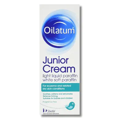 Oilatum Junior Eczema & Dry Skin Emollient Cream - 150g | Gentle Skin Relief • £8.99