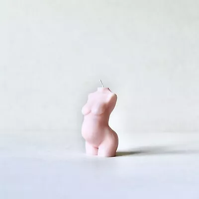 £12 • Buy Pregnant Pregnancy Naked Woman Torso Body Female Figure CANDLE (NOT MOULD)