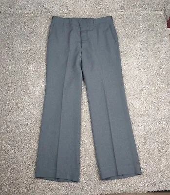 VTG Levis Action Slacks Men 34x32 Gray Sta Prest Performance Western Rockabilly • $19.99