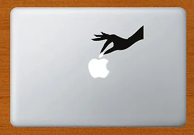 £2.69 • Buy Hand Fingers Sticker Decal Decor Laptop Mac Apple Macbook Notebook Black