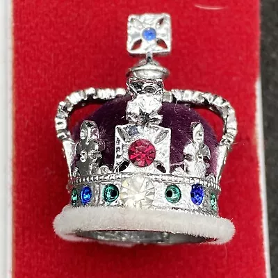 Vintage 1984 St. Edwards Crown Miniature Crown Collection By Sue Nico Findeisen • $9.99