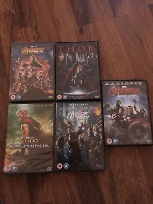 Marvel DVDs Avengers & Thor • £3