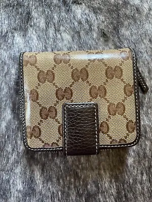 Authentic GUCCI GG Crystal Small Women Wallet • $350