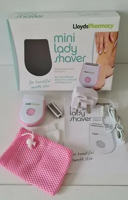 Rechargeable Mini Lady Shave Shaver Trimmer Hair Shaving Lloyds Pharmacy NEW • £11.85