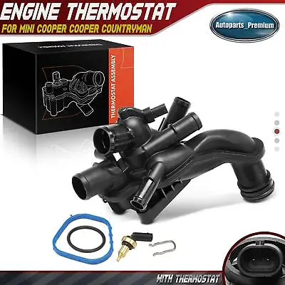 New Engine Coolant Thermostat Housing Assembly For Mini Cooper Cooper Countryman • $52.99