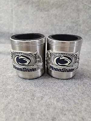 Penn State Nittany Lions Metal Can Koozie NCAA Football Pair Old Main Pre-Owned  • $18.95