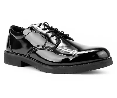 High Gloss Military Uniform Oxford Dress Shoes • $54.99