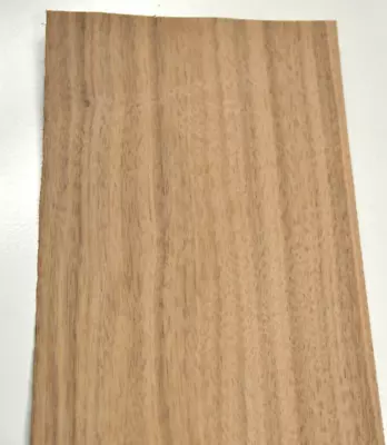 Walnut Raw Wood Veneer Sheet 5.5 X 39 Inches 1/42nd Thick  BLEMISHED    M4668-58 • $5.99