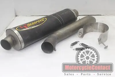 04-06 R1 Exhaust Can Muffler Slip On Pipe Akrapovic Carbon Fiber Cracks • $260.44