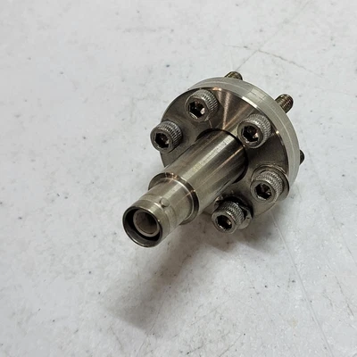 $160 • Buy MDC Male SHV-5 5kV Vacuum Conflat Feedthrough DN16CF Mini High Voltage Grounded