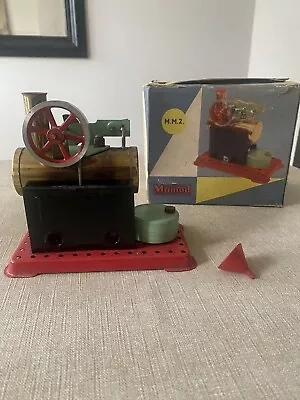 Mamod Steam Driven Stationary Engine M.m.2 With Original Box • £23