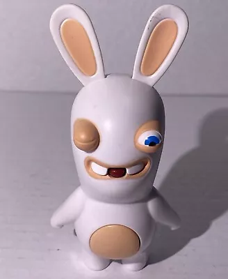 McDonalds Rayman Raving Rabbids White Rabbit Action Figure Happy Meal Toy • $3.98