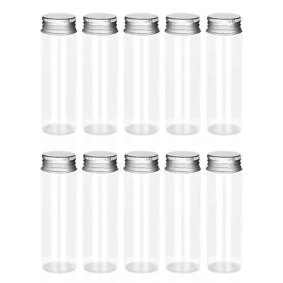 10 Pcs Glass Mini Bottles Spice Bottles Small Glass Spice Jars 50ml / 1.7oz S... • $16.94