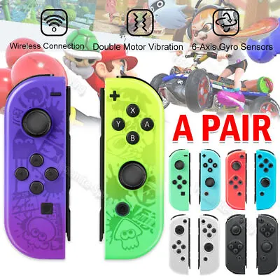 Wireless Controller For Nintendo Switch Left + Right A Pair Gamepad For Joy Con • $35.99