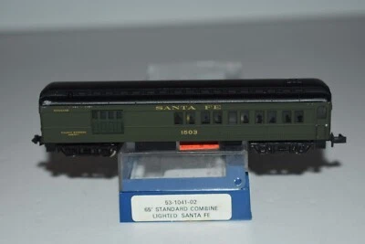 $17.99 • Buy N Scale Bachmann Santa Fe Passenger Combine Coach 1503 C37538