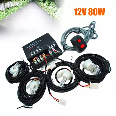 $64 • Buy HID 4Pcs Warning Hide Away Light For Trucks Police Cars Snowplow Strobe Lights
